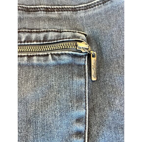 Melissa McCarthy Seven 7 Jeans Plus Size 20W Pencil Ankles Zip Skinny Stretch - Picture 9 of 14